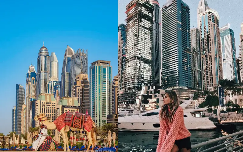 Dubai Marina And JBR Walk